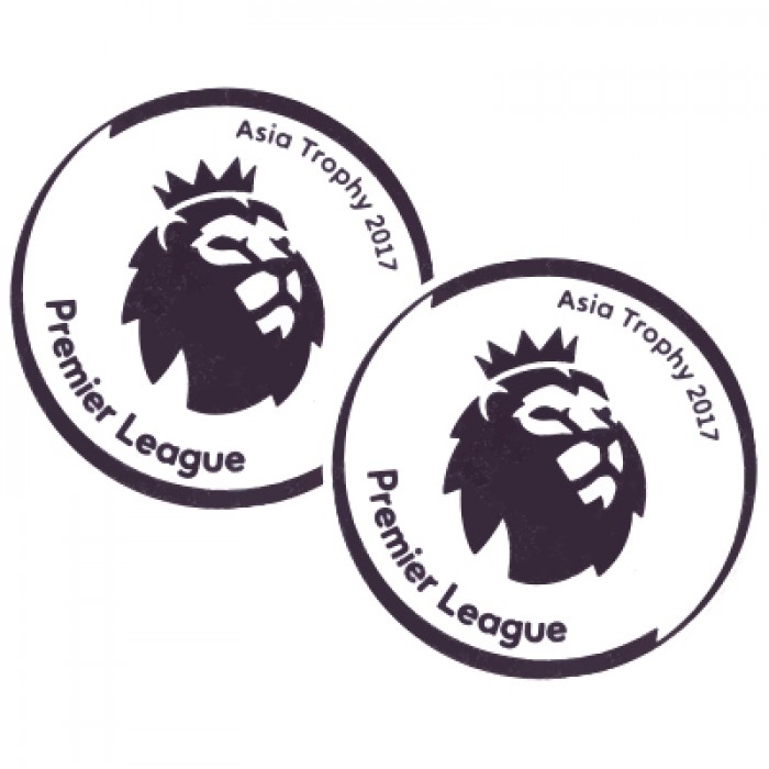 Authentic Sporting ID The Premier League Asia Trophy Patch 2017 - Player Size, Official English Leagues Badges, PLASIATROPHY17PATCH, 