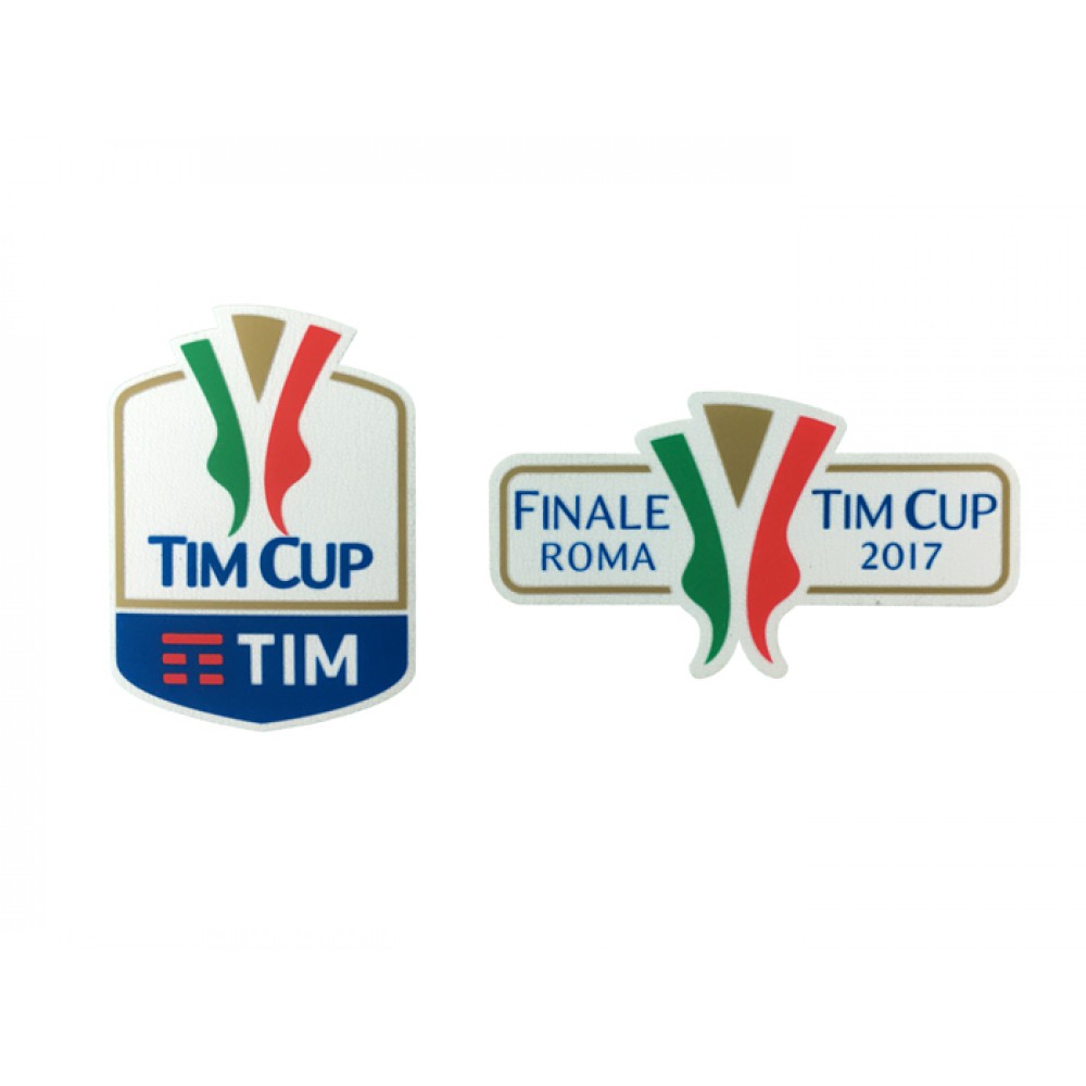 TIM CUP Final 2017 Sleeve Patches (Season 2016/17) TIM CUP Final 2017 Sleeve Patches (Season 2016/17)