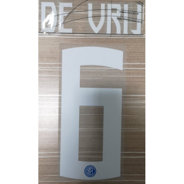 [CLEARANCE] De Vrij 6 (Official Inter Milan 18/19 Home Name and Numbering)