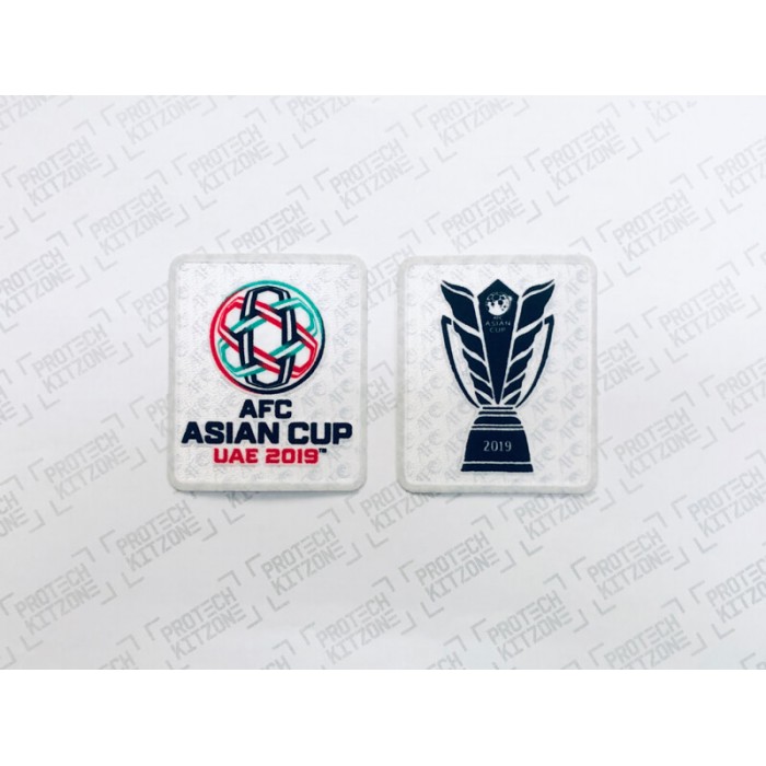 Official AFC Asian Cup UAE 2019 Sleeve Patches, Official Asia Football Badges, AFC2019UAE, 