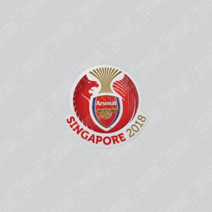 Official Arsenal Singapore Tour ICC 2018 Patch, Patches, 2018 ICC ARS, 