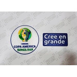 Official Copa America Brasil 2019 Sleeve Badges