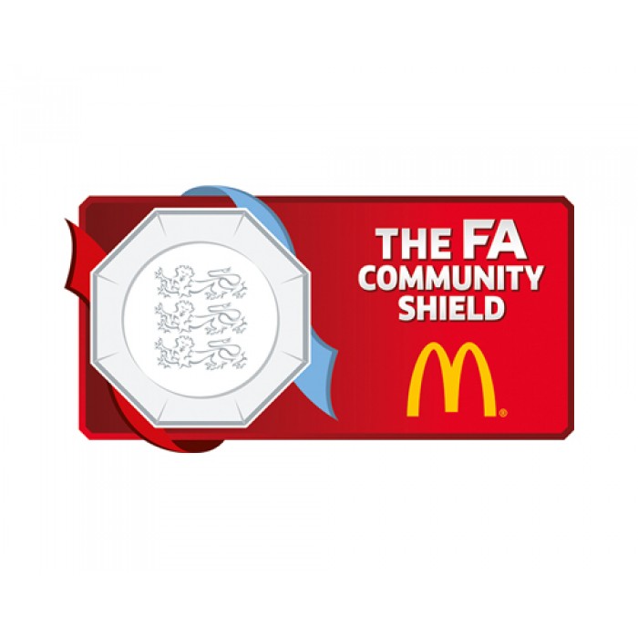 Official FA Community Shield 2019/20 Badge, Official English Leagues Badges, COMMUNITY 201920, 