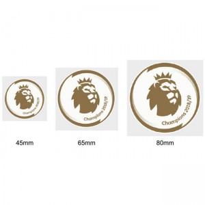 Authentic The Premier League Champions 2018/19 Gold Patch (by Avery Dennison)