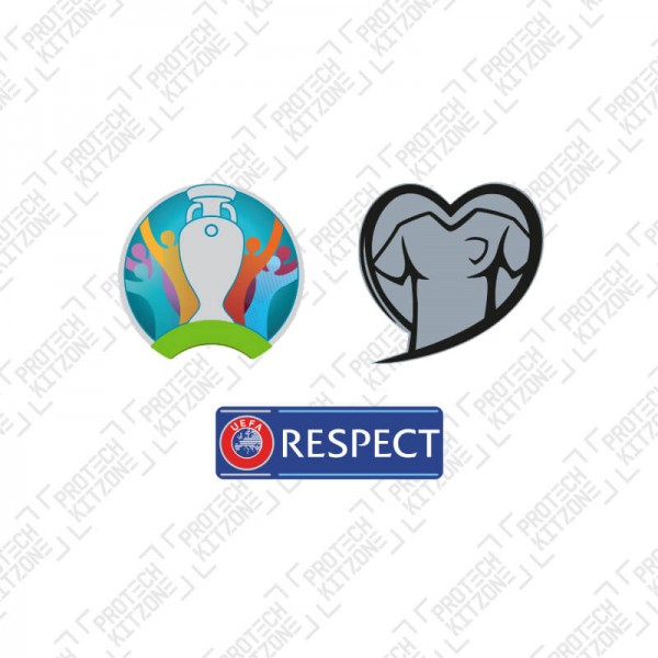 Official UEFA EURO 2020 Qualifier Sleeve Badges Set