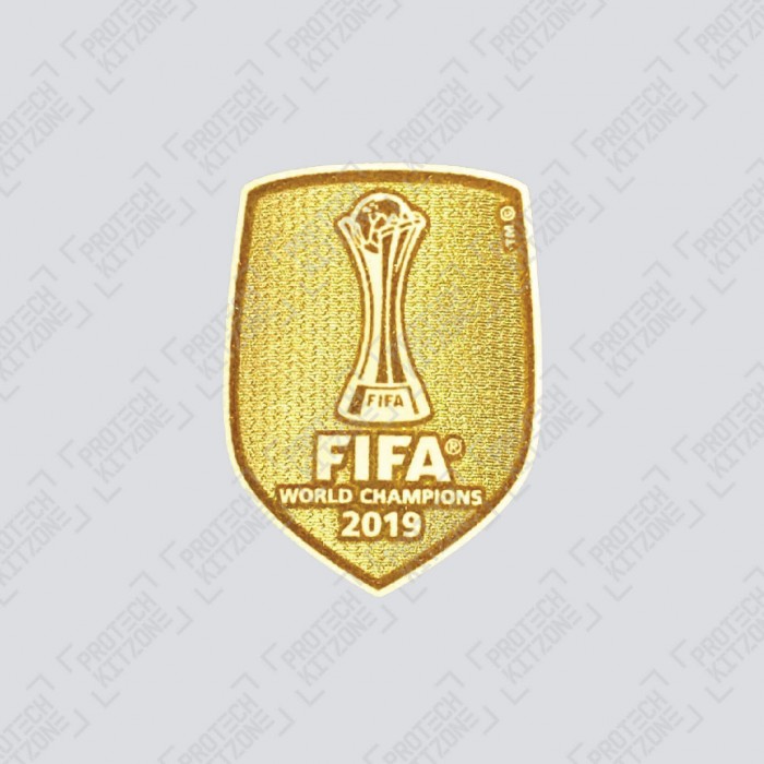 Official Sporting iD Club World Champions 2019 Patch, OFFICIAL FIFA BADGES, CWC2019, 
