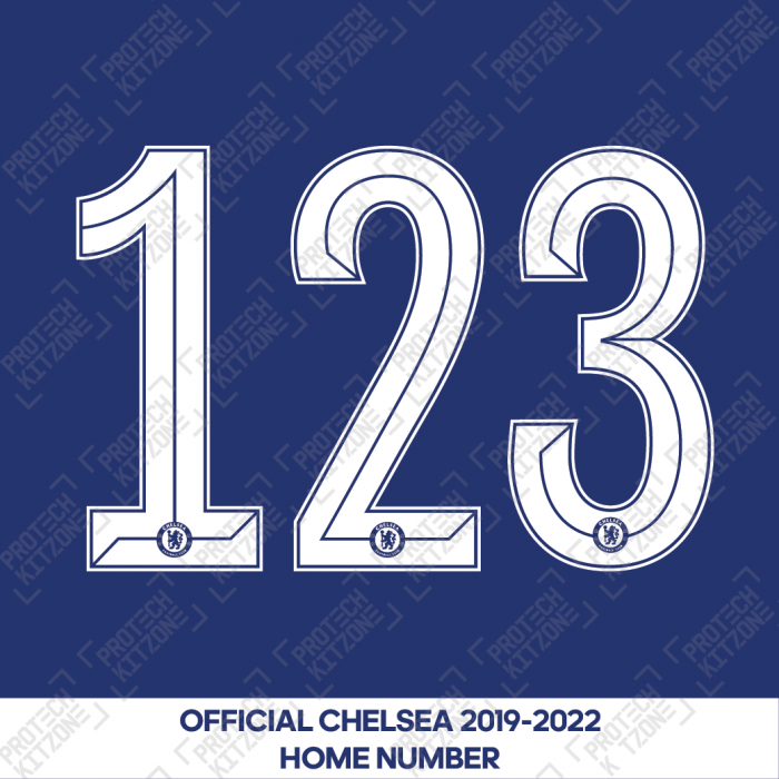 [Loose Number] Official Chelsea 2019/22 Home Number 