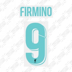 Firmino 9 (Official Liverpool FC 2019/20 Third Club Name and Numbering)