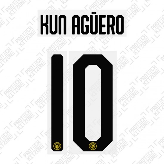 Bernardo 20 - Official Name and Number Cup Printing for Manchester City 19/20 Third Shirt 