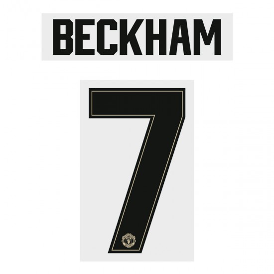 Beckham 7 (Official Manchester United FC 2019/20 Away Name and Numbering - Player Version)