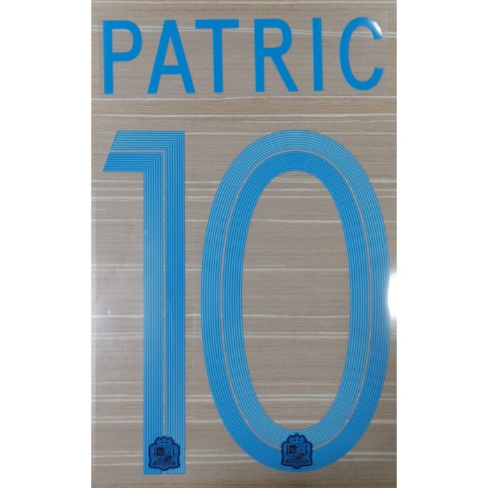 PATRIC 10 - SANFRECCE HIROSHIMA 2019 AWAY SHIRT NAMESET, J-LEAGUE, P10 SH2019, 