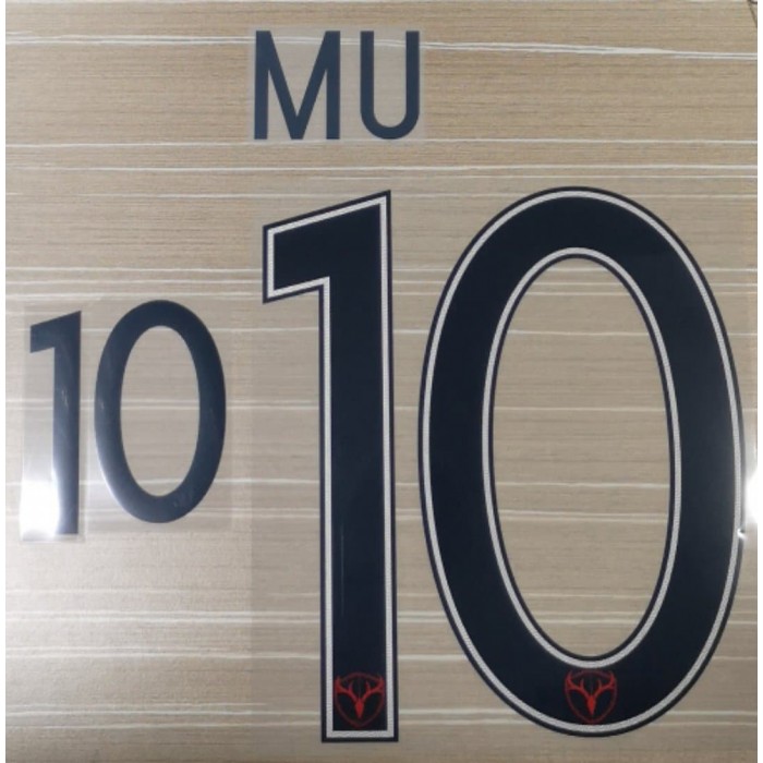 MU 10 - Kashima Antlers 2018 Away Shirt Nameset, J-LEAGUE, M10 KA2018, 