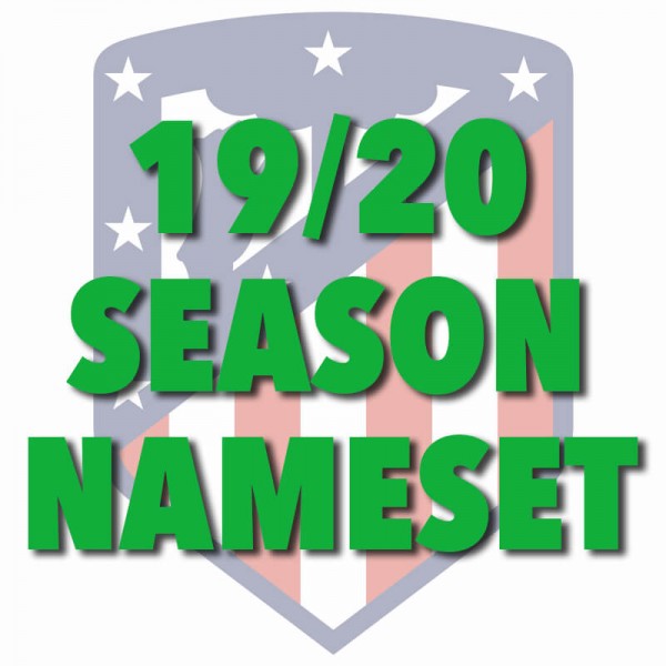 2019/20 Season Namesets