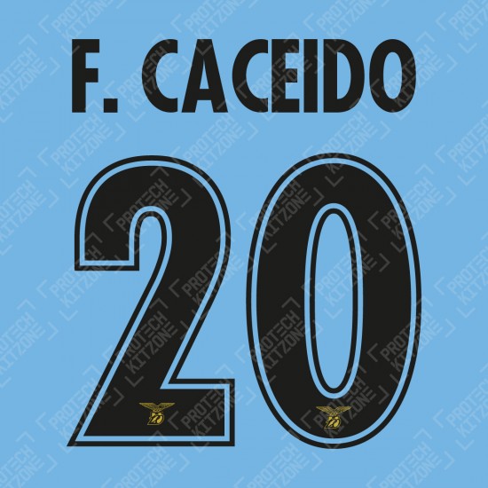 F. Ceceido 20 (Official SS Lazio 19/20 120Y Anniversary & 20/21 UEFA CL Name and Numbering)