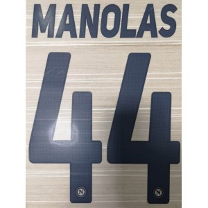 Manolas 44 (Official SSC Napoli 2019/20 Third Name and Numbering)