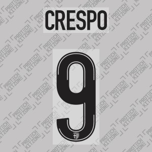Crespo 9 - Official Name and Number Printing for Parma Calcio 19/20 Home Shirt 