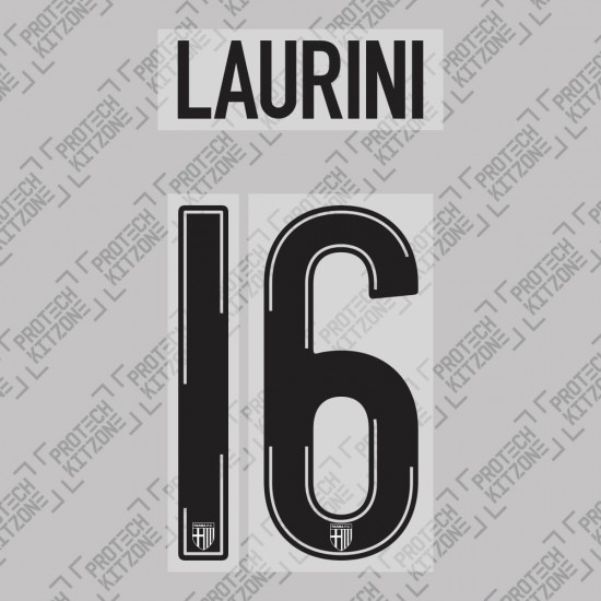 Laurini 16 - Official Name and Number Printing for Parma Calcio 19/20 Home Shirt 