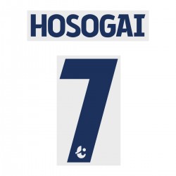 Hosogai 7 (Official Buriram United 2019 Away Name and Numbering)