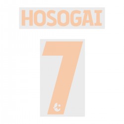 Hosogai 7 (Official Buriram United 2019 Home Name and Numbering)