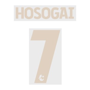 Hosogai 7 (Official Buriram United 2019 Third Name and Numbering)
