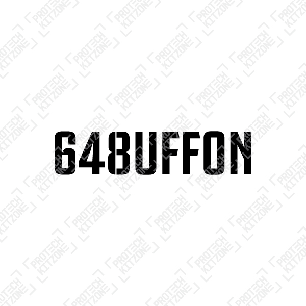 Official 648uffon Tribute Sleeve Badge - Black