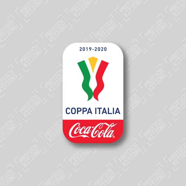Official Coca-Cola Coppa Italia Patch (Final 2019/20)