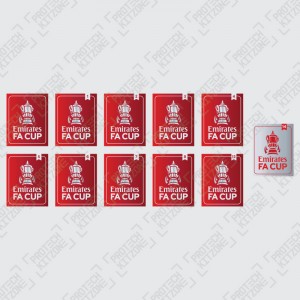 The Emirates FA Cup Badges