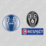 Official Sporting iD UEFA Champions 2020 Badge Set
