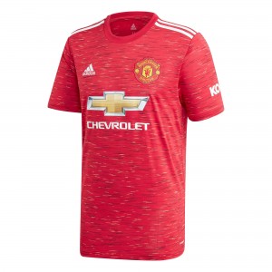 Manchester United 2020/21 Home Shirt With Players  Name, 2020/21 Season Jerseys, GC7958, Adidas