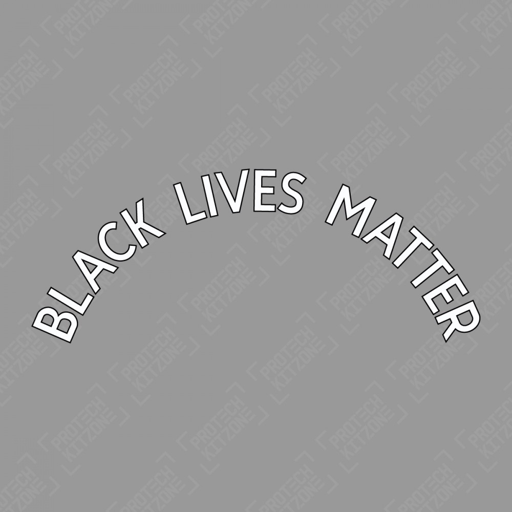 Black Lives Matter (Official English Premier League White Nameblock) Black Lives Matter (Official English Premier League White Nameblock)