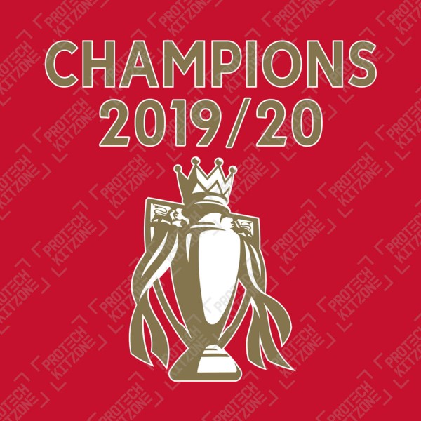 Official Champions 19/20 Trophy Special Edition Nameset