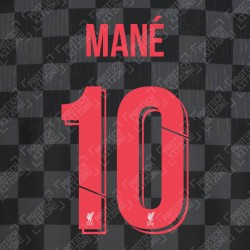 Mané 10 (Official Liverpool FC 2020/21 Third Club Name and Numbering)