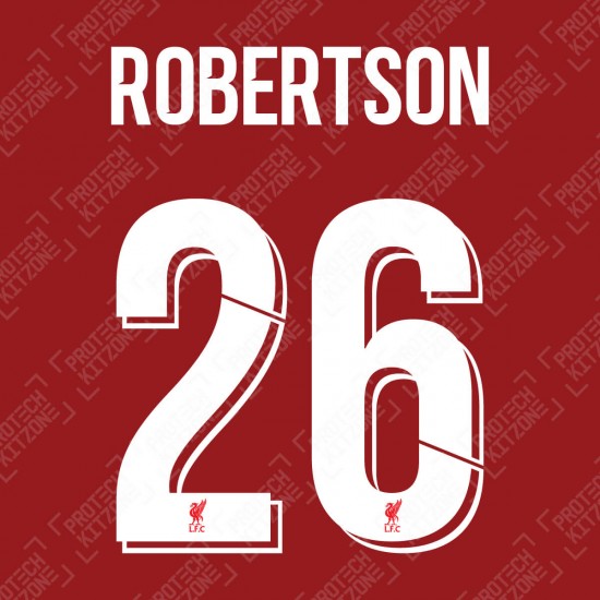 Robertson 26 (Official Liverpool FC 2018/22 Home Club Name and Numbering)
