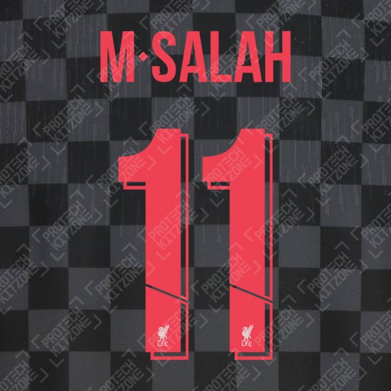 M.Salah 11 (Official Liverpool FC 2020/21 Third Club Name and Numbering)