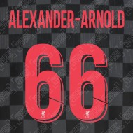 Alexander-Arnold 66 (Official Liverpool FC 2020/21 Third Club Name and Numbering)