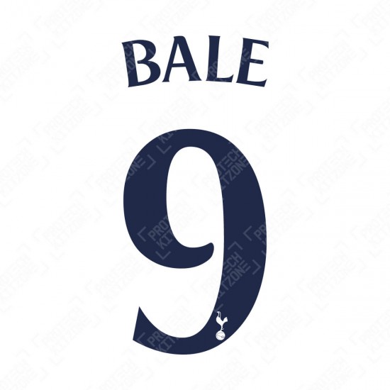 Bale 9 (Official Tottenham Hotspur FC Home Cup Name and Numbering)