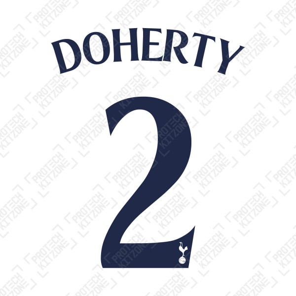 Doherty 2 (Official Tottenham Hotspur FC Home Cup Name and Numbering)