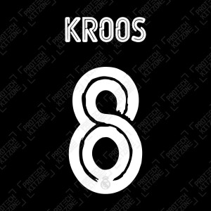 Kroos 8 (Official Real Madrid FC 20/21 Humanrace Name and Numbering)