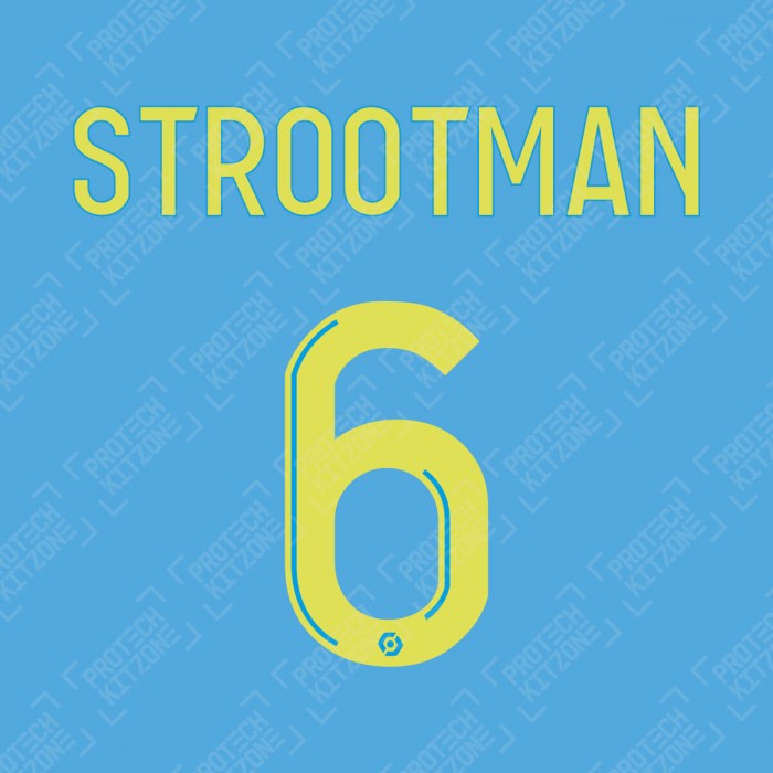 Strootman 12 (Official OM 2020/21 Third Ligue 1 Name and Numbering), France Ligue 1, S12 2021 3RD, 