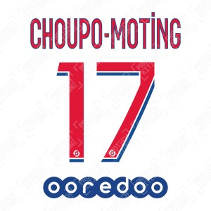 Choupo-Moting 17 (Official PSG 2020/21 Away Ligue 1 Name and Numbering)
