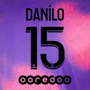 Danilo 15 (Official PSG 2020/21 Fourth Ligue 1 Name and Numbering)