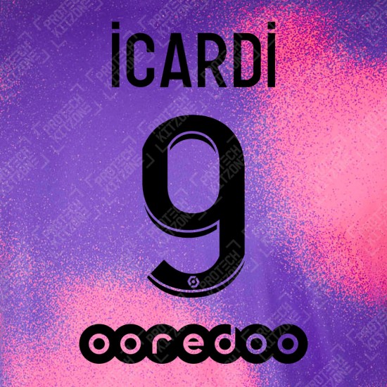 Icardi 9 (Official PSG 2020/21 Fourth Ligue 1 Name and Numbering)