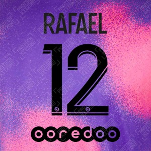 Rafael 12 (Official PSG 2020/21 Fourth Ligue 1 Name and Numbering)