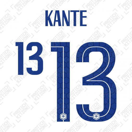 Kante 13 (Official France 2020 Away Name and Numbering)