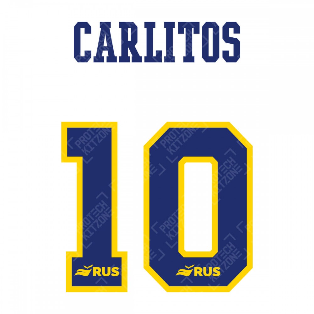 Carlitos 10 (Official CABJ 2020 Away Name and Numbering) Carlitos 10 (Official CABJ 2020 Away Name and Numbering)