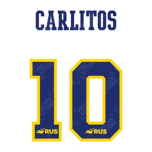 Carlitos 10 (Official CABJ 2020 Away Name and Numbering)
