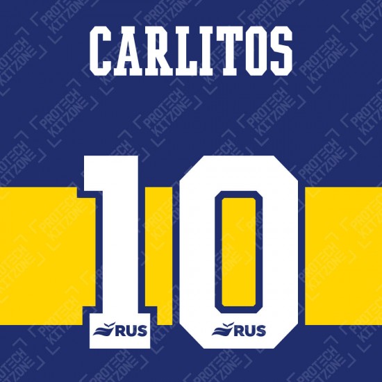 Carlitos 10 (Official CABJ 2020 Home Name and Numbering)