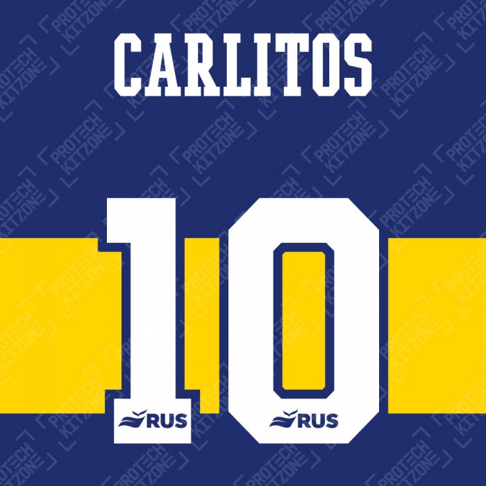 Carlitos 10 (Official CABJ 2020 Home Name and Numbering), CABJ (Boca Juniors), CARLITOS HM, 
