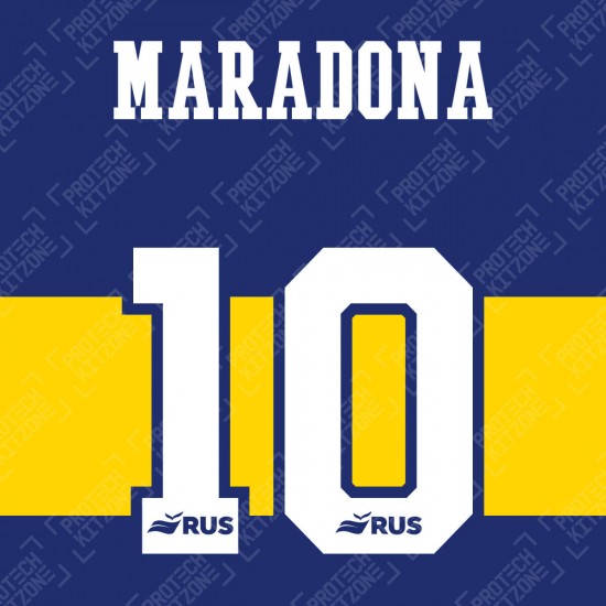 Maradona 10 (Official CABJ 2020 Home Name and Numbering)