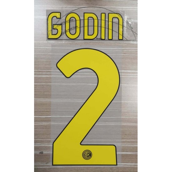 Godin 2 (Official Inter Milan 2020/21 Third Club Name and Numbering)
